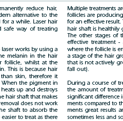 Information Laser Hair Removal