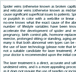 Information Vein Removal